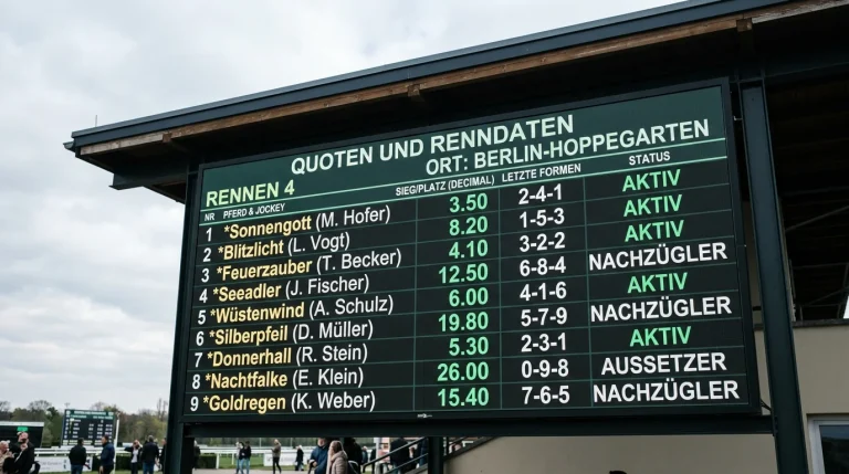 Auszahlungsquoten bei Pferdewetten erklärt