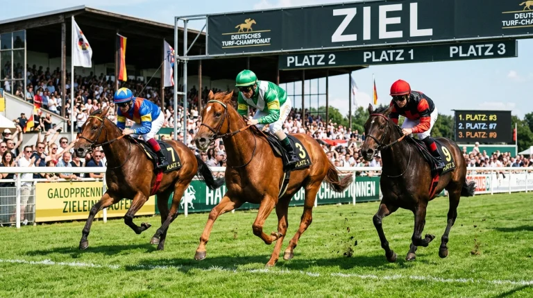 Erklärung der Each-Way-Wette bei Pferderennen mit Berechnungsbeispiel