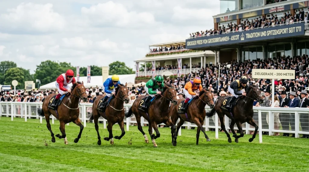 Royal Ascot Wett-Tipps für deutsche Pferderennen-Wetter